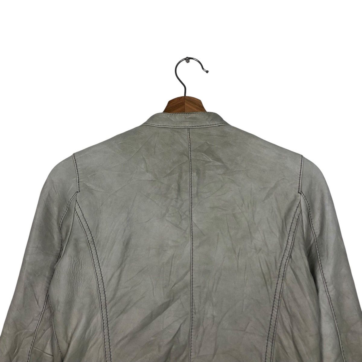 Japanese Brand 📌Vintage Cropped Leather Biker Jacket Ballsey Size US M / EU 48-50 / 2 - 10 Thumbnail