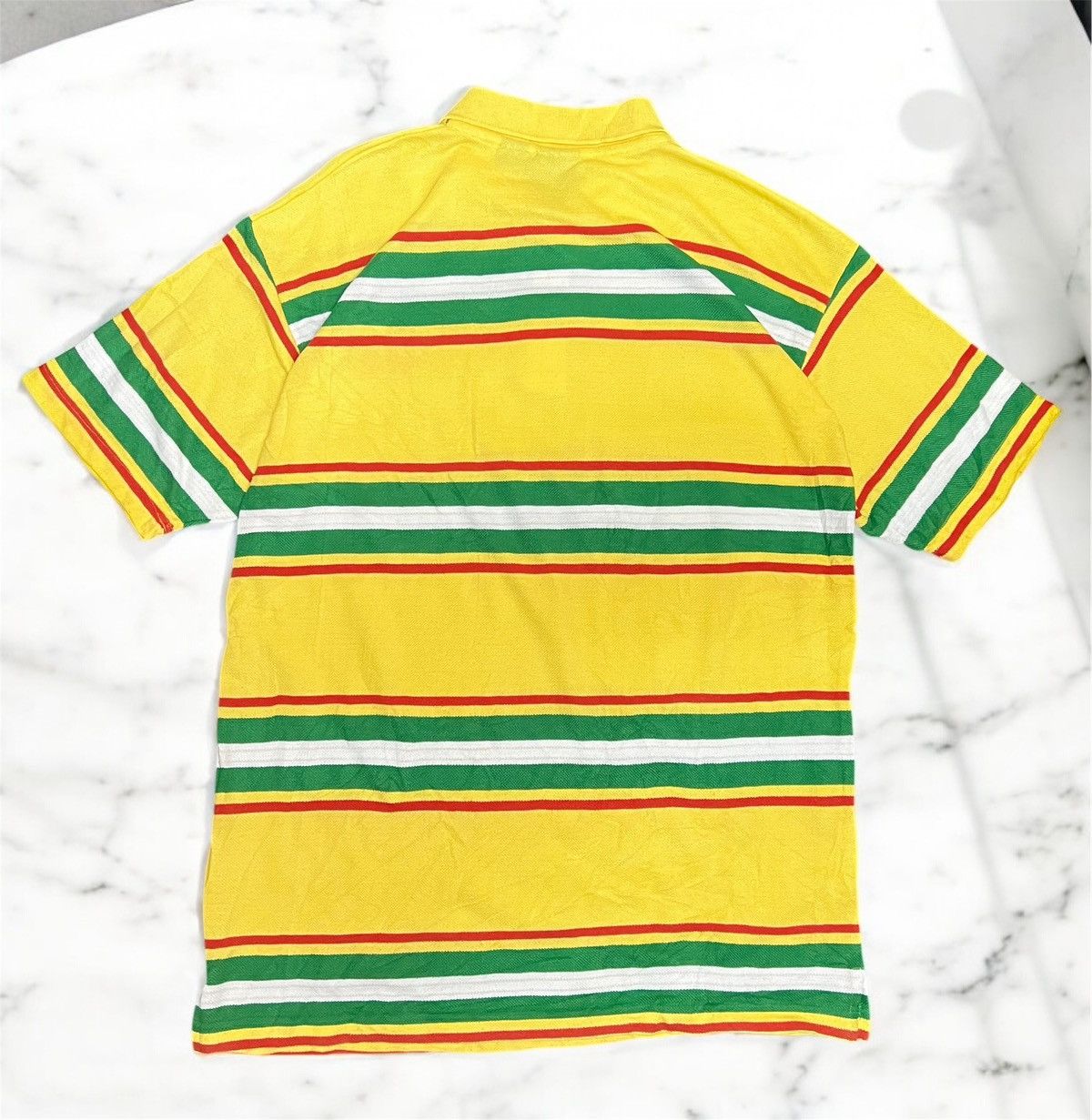 Other 🔥HOT DROPS🔥POLO LACOSTE BORDER TEE Size US L / EU 52-54 / 3 - 3 Thumbnail