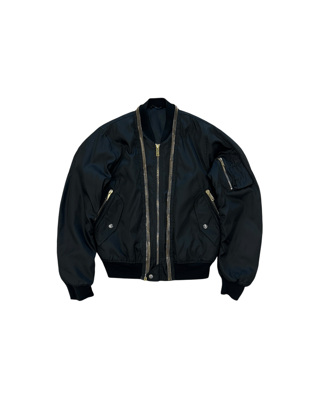 Alexander McQueen AW14 Zipper Detail MA-1