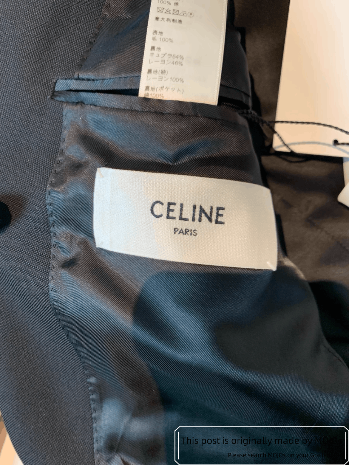 Celine Sz 48 Celine Runway Three Button Jacket Size US M / EU 48-50 / 2 - 3 Thumbnail