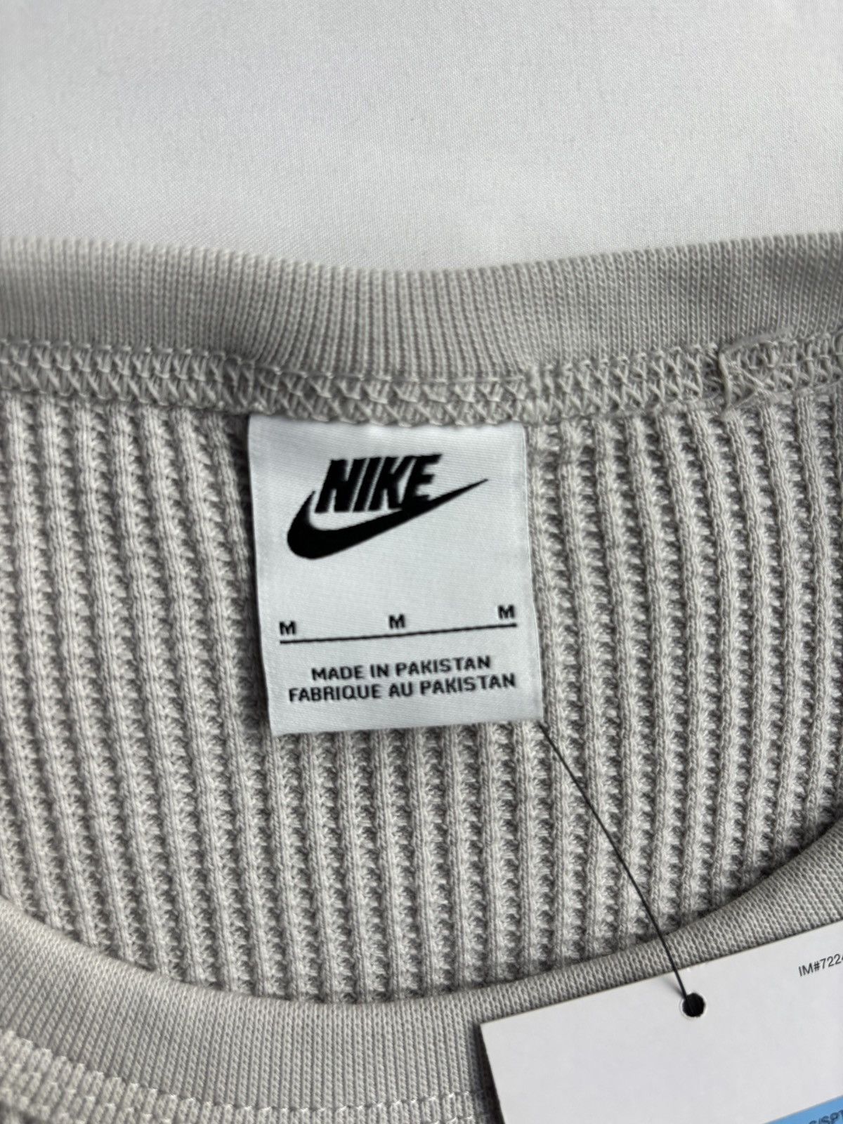 Nike Nike Heavyweight Waffle Light Gray Longsleeve US M Size US M / EU 48-50 / 2 - 3 Thumbnail