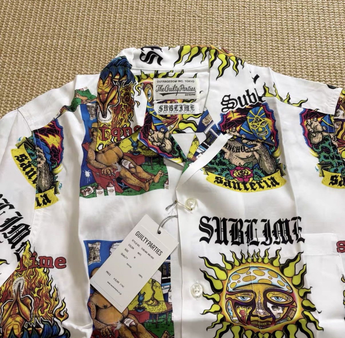 Wacko Maria Wacko Maria x Sublime Sun Print Short Sleeve Shirt J29 Size US M / EU 48-50 / 2 - 4 Thumbnail