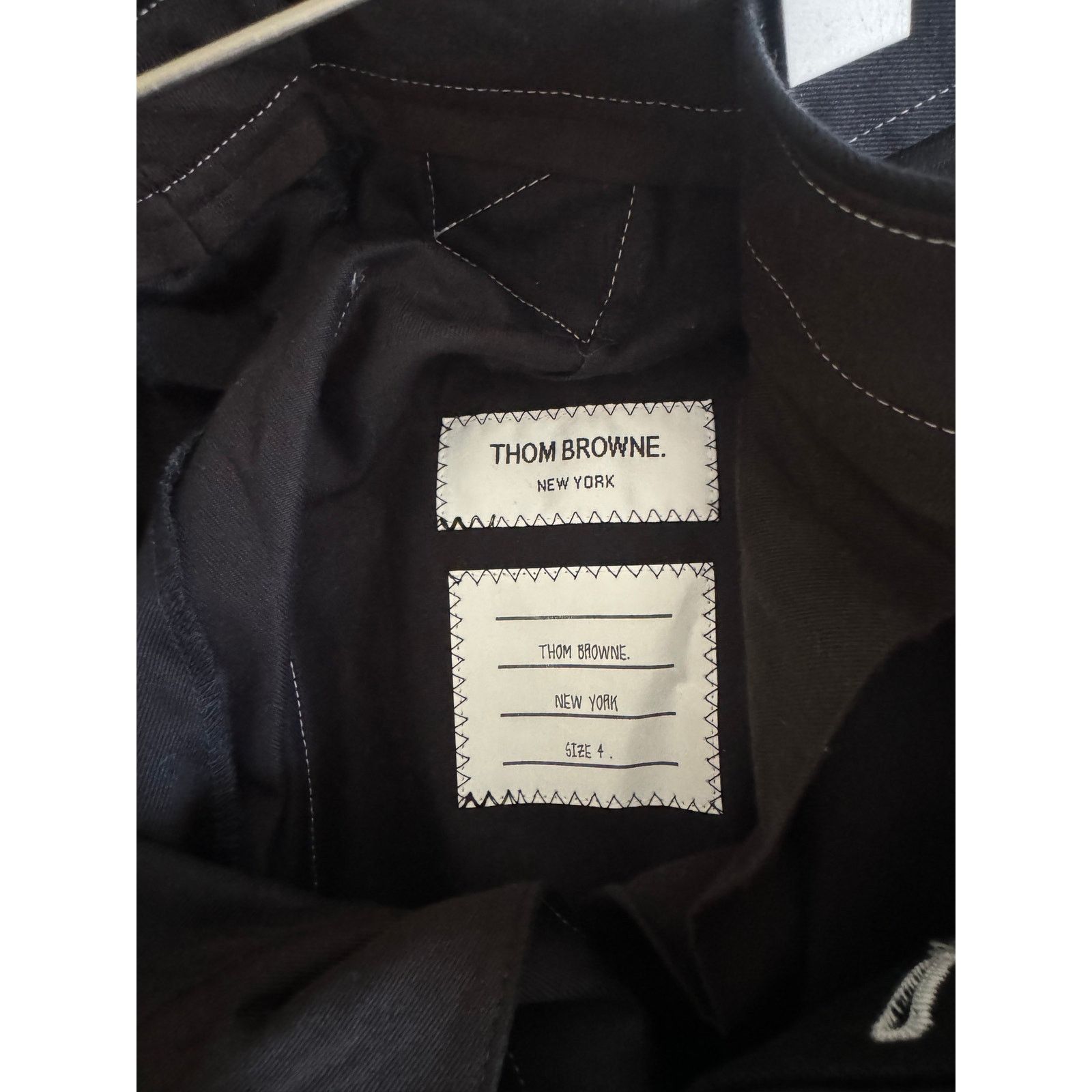 Thom Browne MIJ Contrast Stitch Trousers Size US 34 / EU 50 - 6 Thumbnail