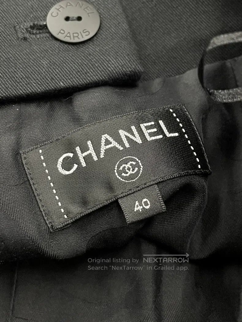 Chanel Chanel Black skirt and short skirt Size 26" / US 2 / IT 38 - 4 Thumbnail
