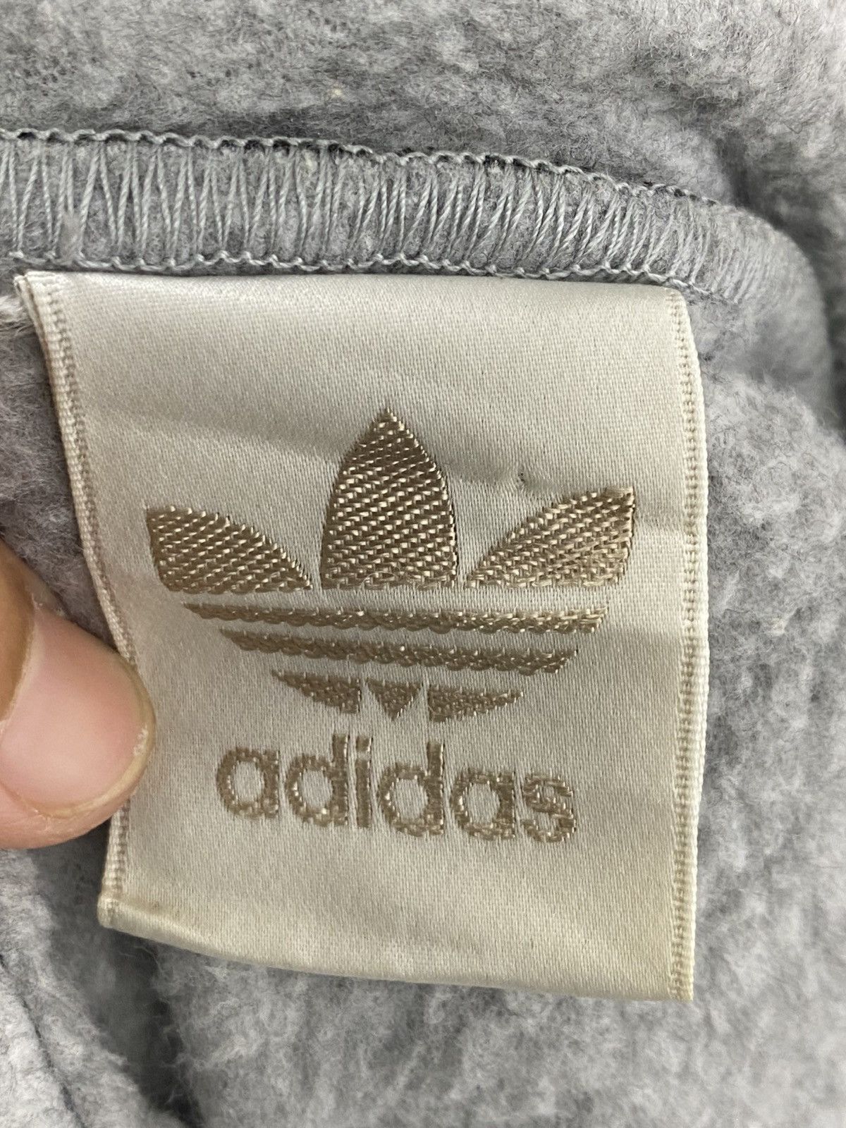 Adidas × Vintage Vintage Adidas Fleece Jacket Size US L / EU 52-54 / 3 - 19 Thumbnail
