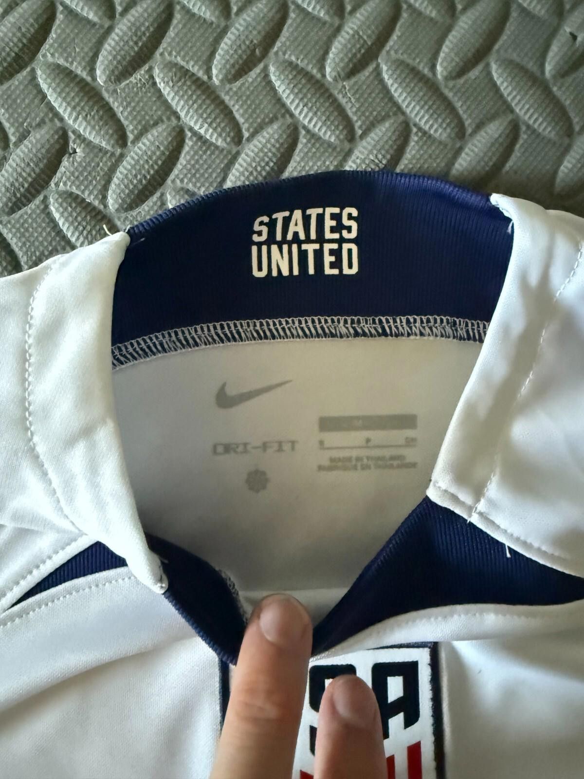 Nike Nike Women's USMNT 2022/23 Home Stadium Replica Jersey, S Size ONE SIZE - 3 Thumbnail