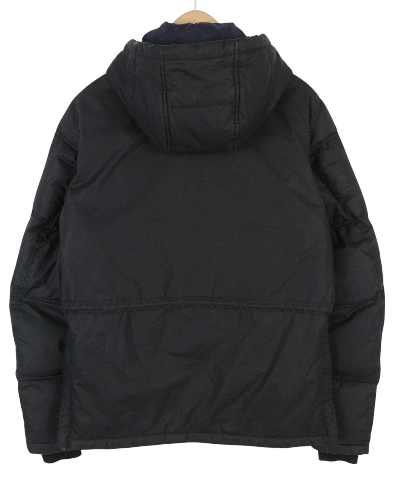 Diesel M Black Full Zip Hooded Insulated Drawstring Lined 86368 Size US M / EU 48-50 / 2 - 4 Thumbnail