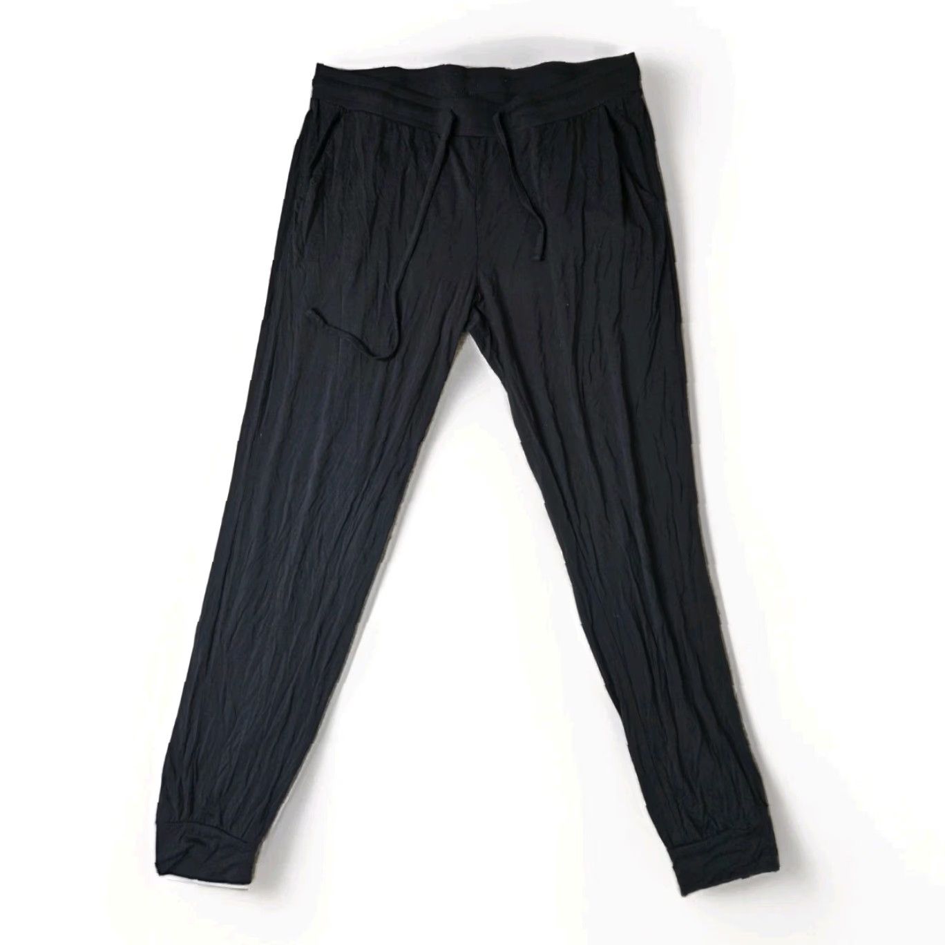 Vintage Kindred Bravely Everyday Lounge Jogger Pants M Long Black Gray Pants Women Jogger Pockets 32-42 Rise 11 Length 33 Size 32" / US 10 / IT 46 - 2 Thumbnail