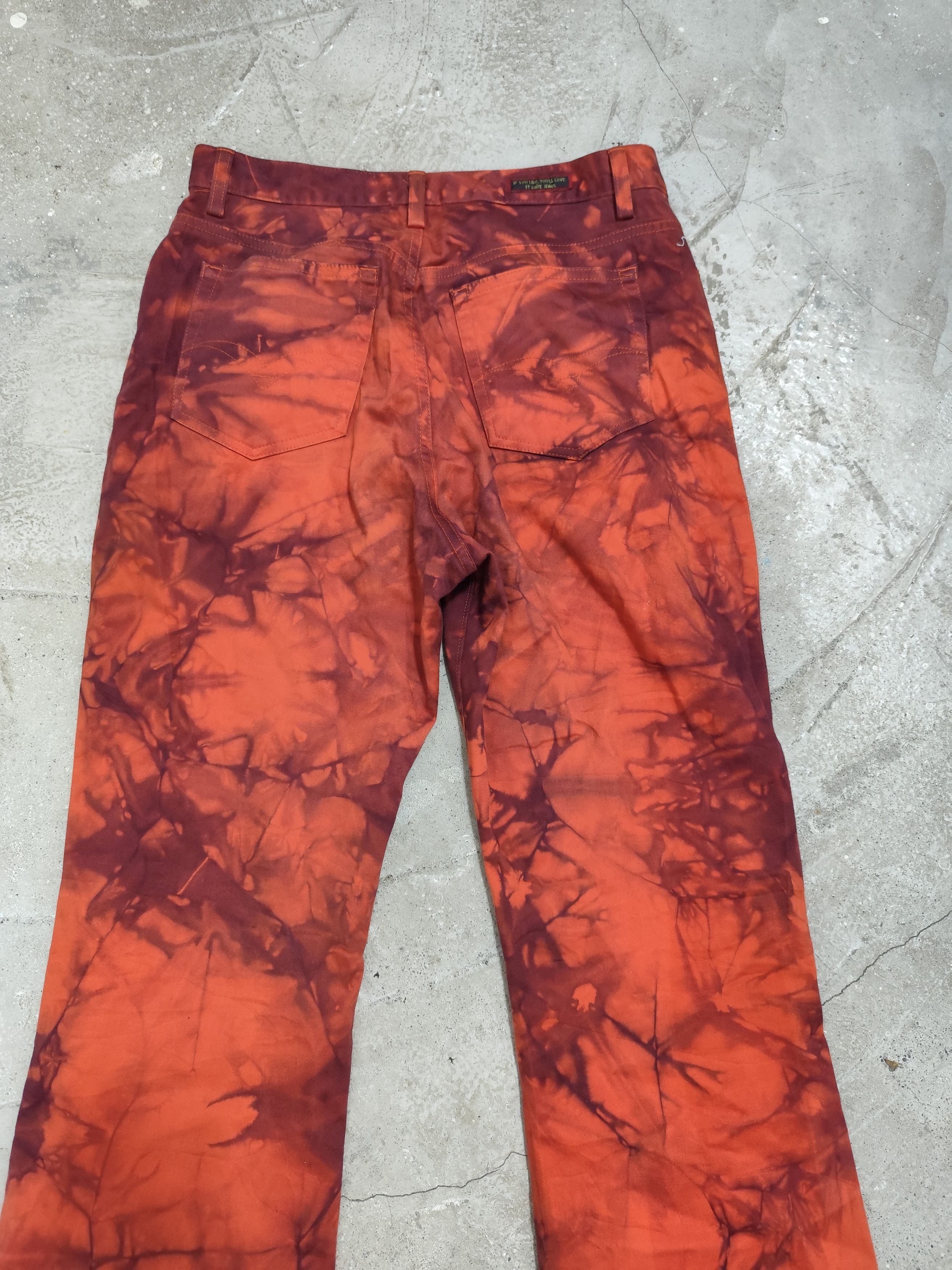 Tornado Mart If six was nine style et boite jeans flared bleach design Size US 28 / EU 44 - 8 Thumbnail