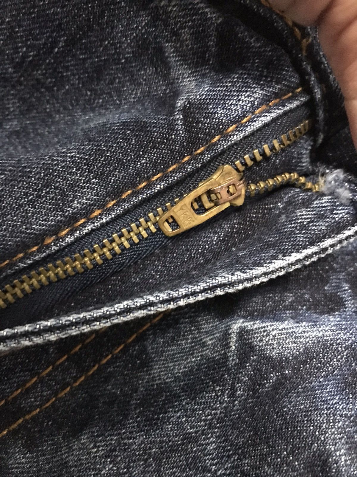 Japanese Brand 🔥🔥BEST OFFER🔥🔥RED PEPPER DENIM Skull Embroidery Jeans Size US 33 - 6 Thumbnail