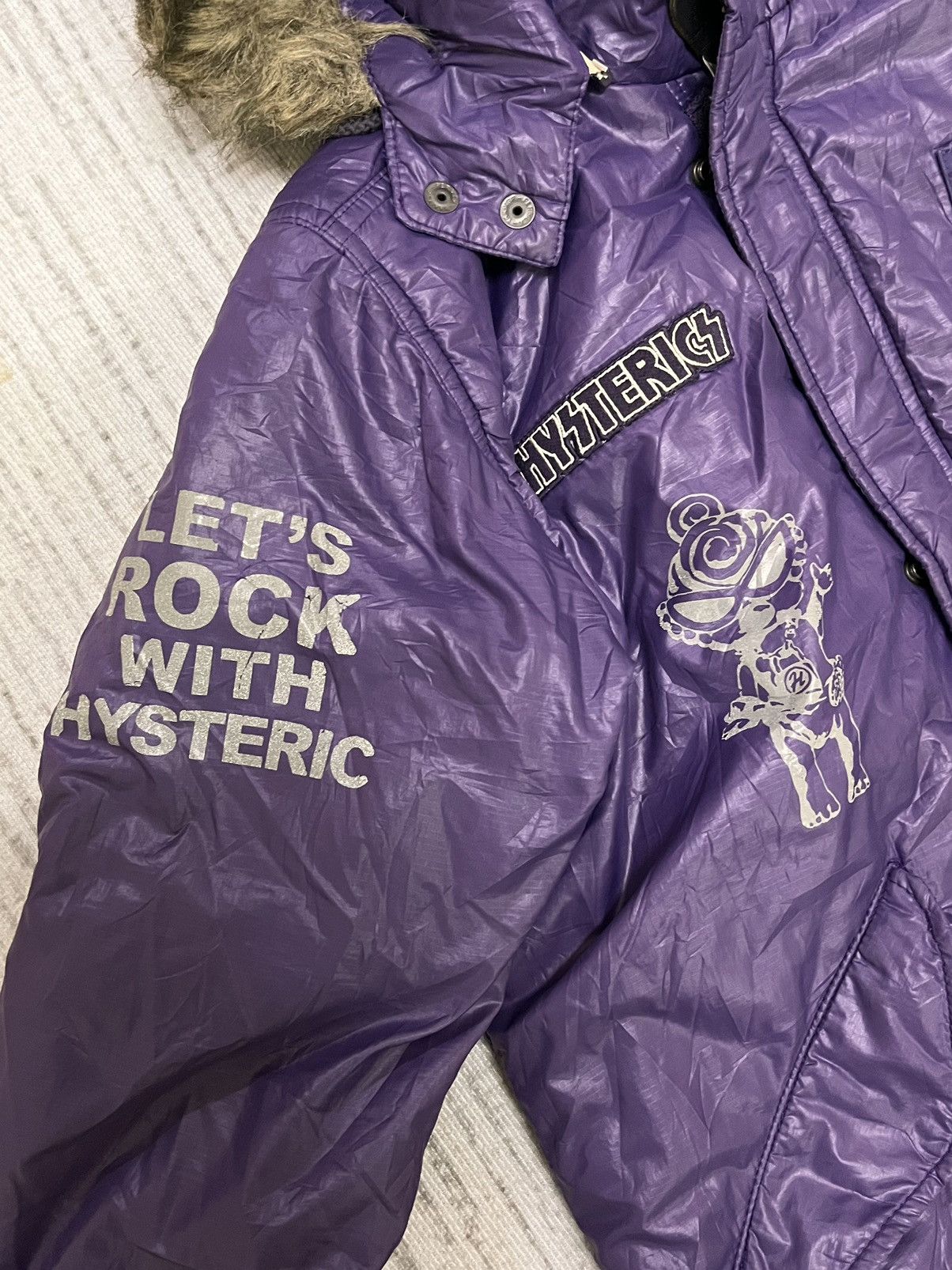 Hysteric Glamour × Japanese Brand × Vintage 90s Hysteric glamour puffer jacket Size US XS / EU 42 / 0 - 3 Thumbnail