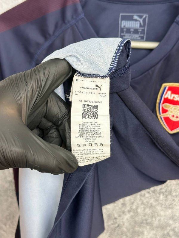 Puma Puma Arsenal 18-19 Jersey Fly Emirates Navy Football Shirt Size US S / EU 44-46 / 1 - 11 Thumbnail