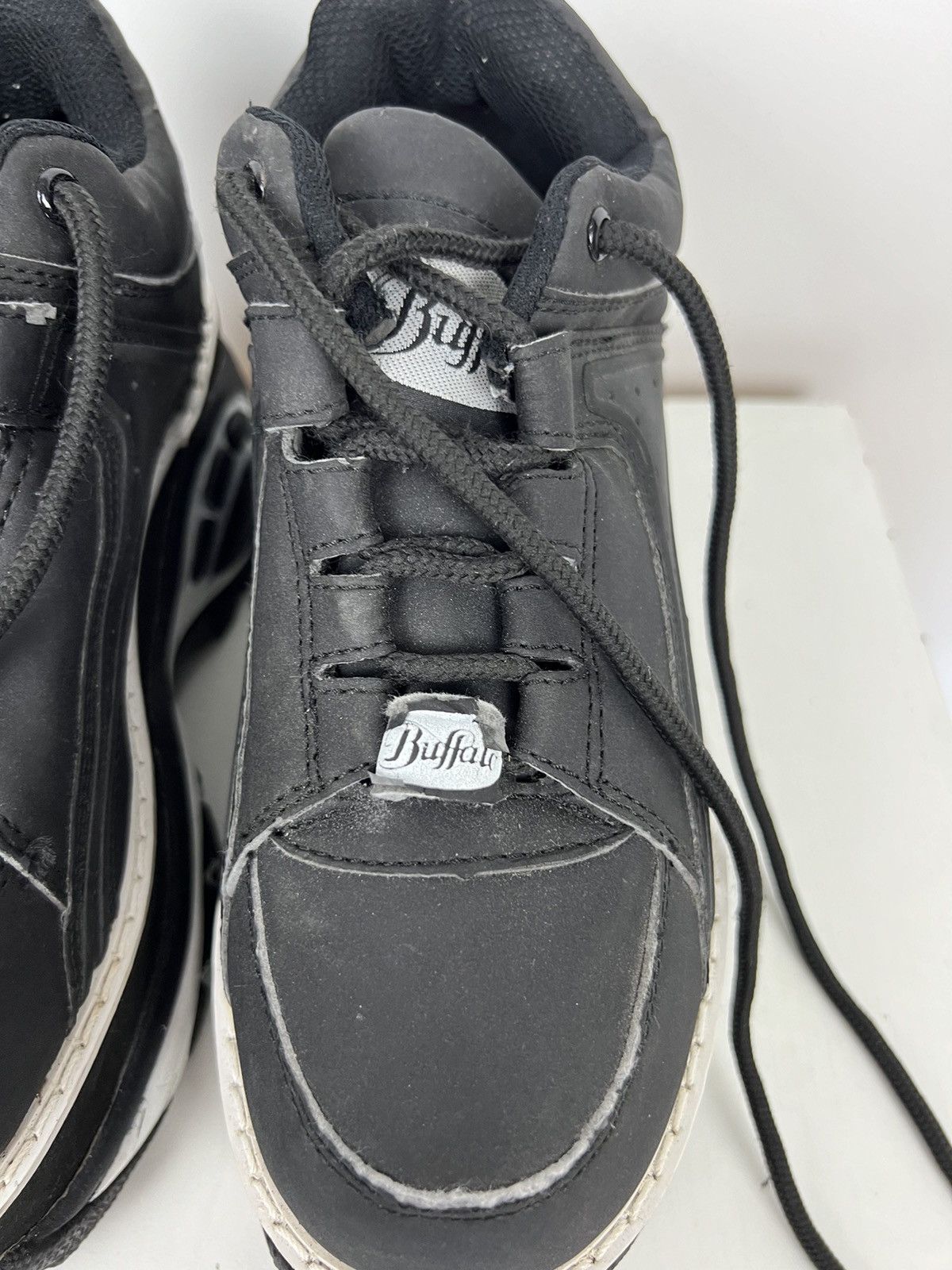 Buffalo London Rare Buffalo High Platform Boot Shoes Black Size 37 Size US 7 / IT 37 - 11 Thumbnail