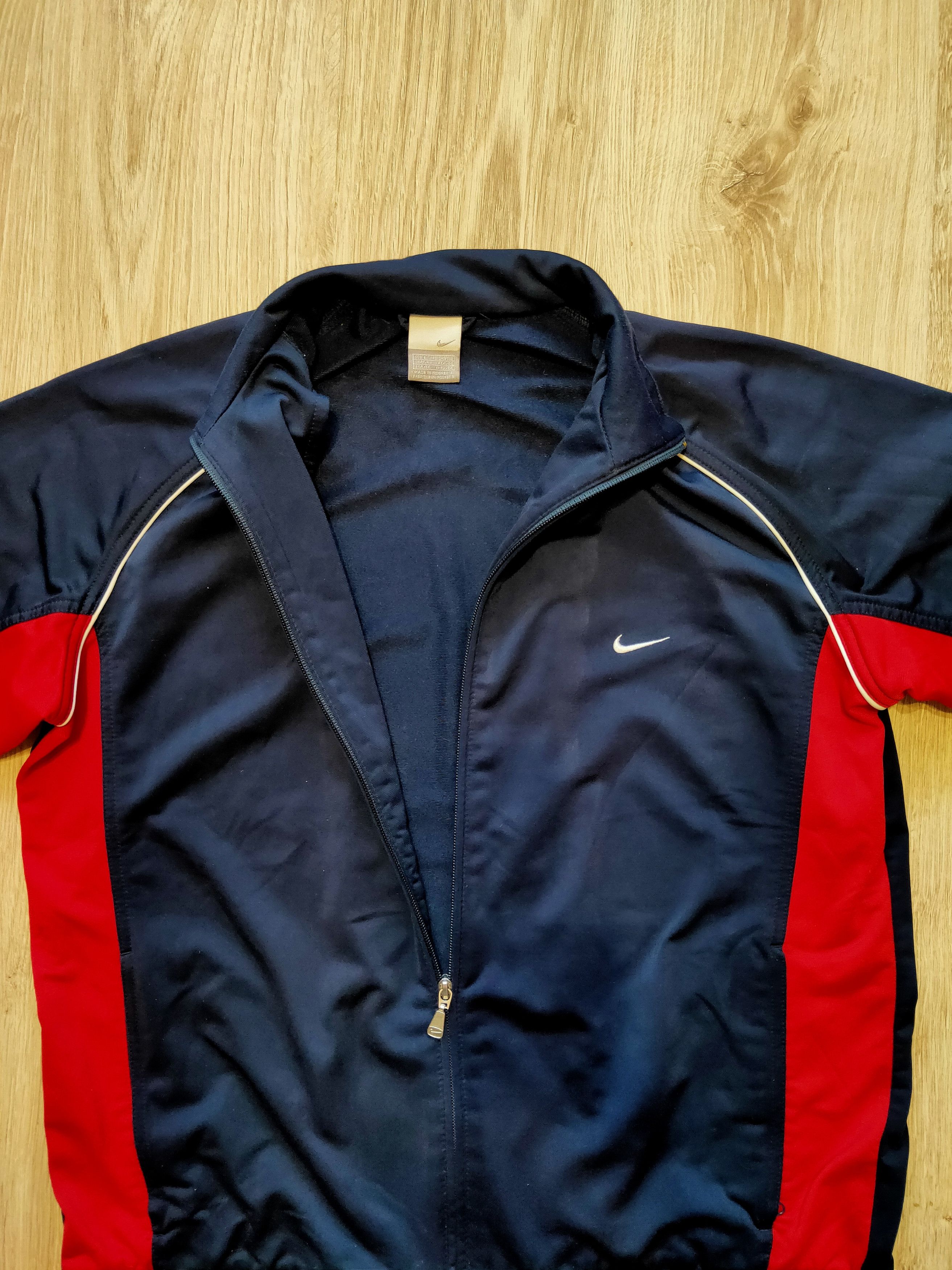 Nike × Vintage Vintage Nike Y2K Hype Drill Track Suit Streetwear Size L Size US L / EU 52-54 / 3 - 5 Thumbnail