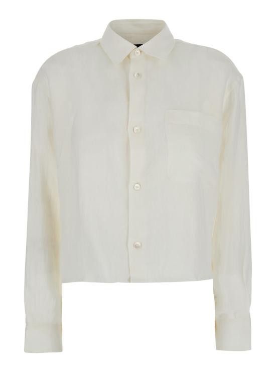 A.P.C. A.P.C. Women Shirts LIAEKF12627AAC White Size S / US 4 / IT 40 - 1 Thumbnail