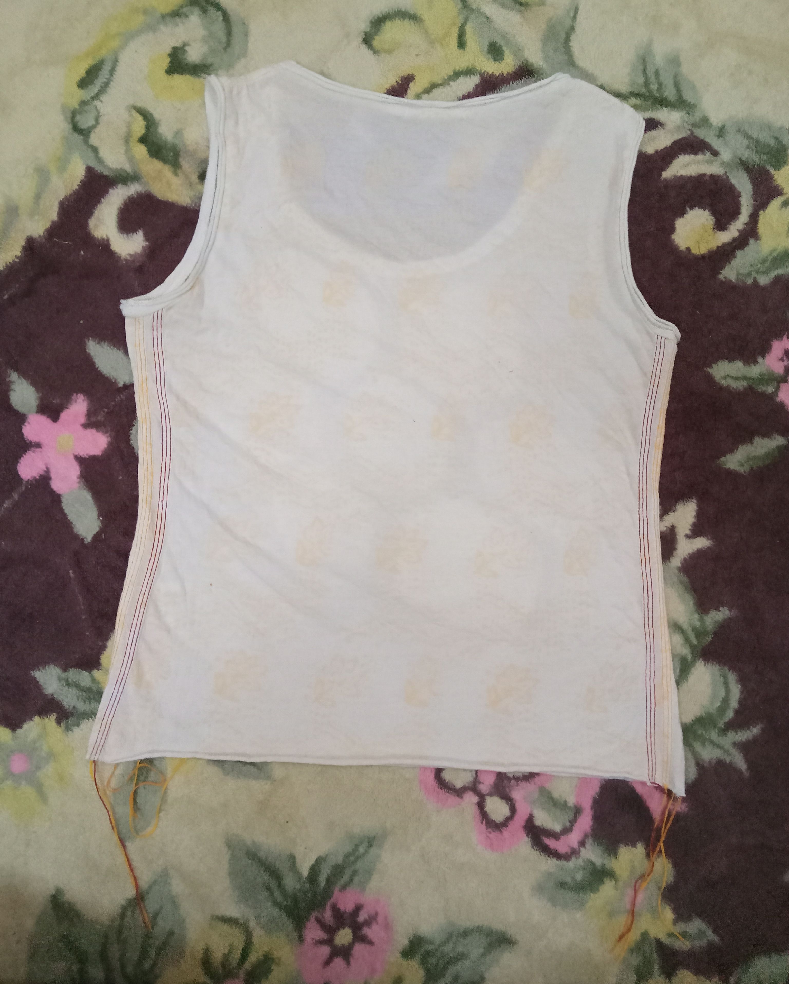 Designer × Marithe + Francois Girbaud Marithe Francois Girbaud Rare Design Tank Top Size S / US 4 / IT 40 - 2 Thumbnail