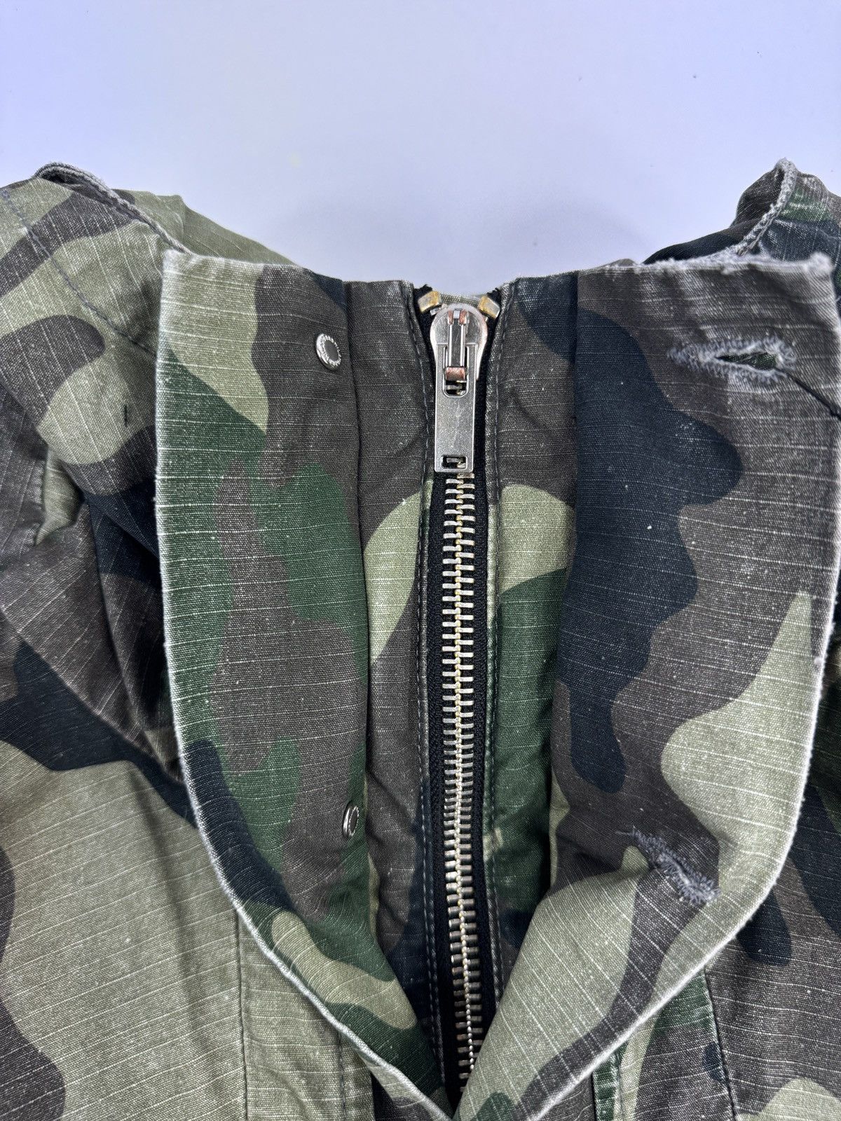 424 Camouflage-Print Cotton-Ripstop Hooded Jacket Size US M / EU 48-50 / 2 - 5 Thumbnail