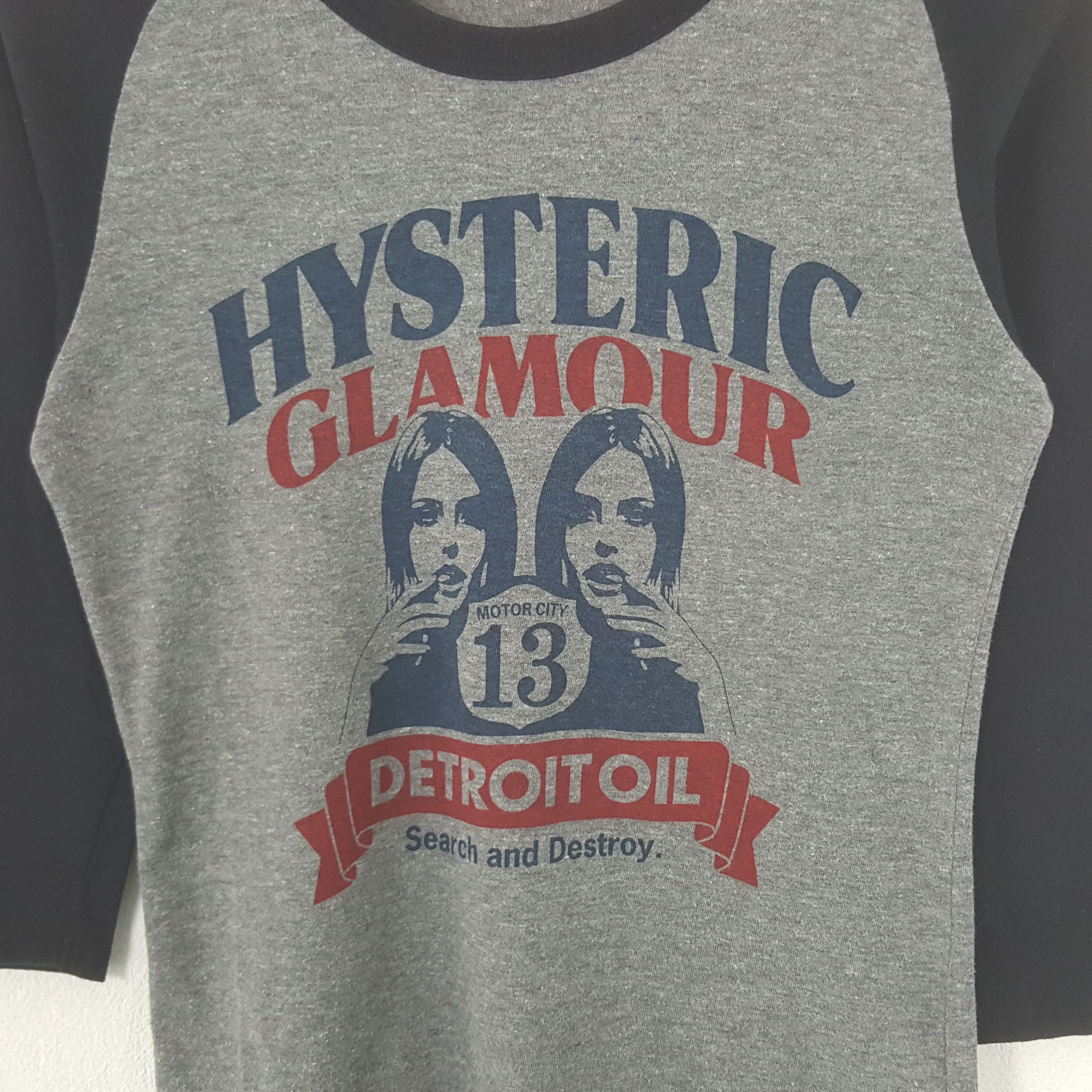 Hysteric Glamour Vintage Hysteric Glamour Detroit Oil Parody Tshirt RR7 Size US XS / EU 42 / 0 - 2 Thumbnail