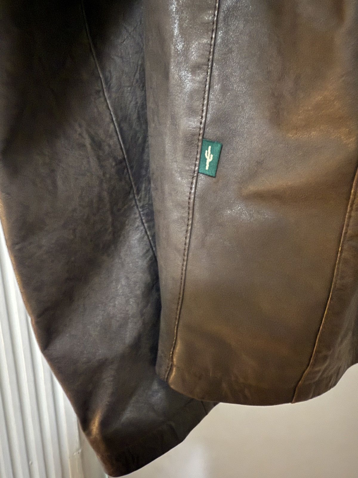 Vintage Mens Vintage CARDON brand Argentinian leather jkt- size M/L Size US L / EU 52-54 / 3 - 6 Thumbnail