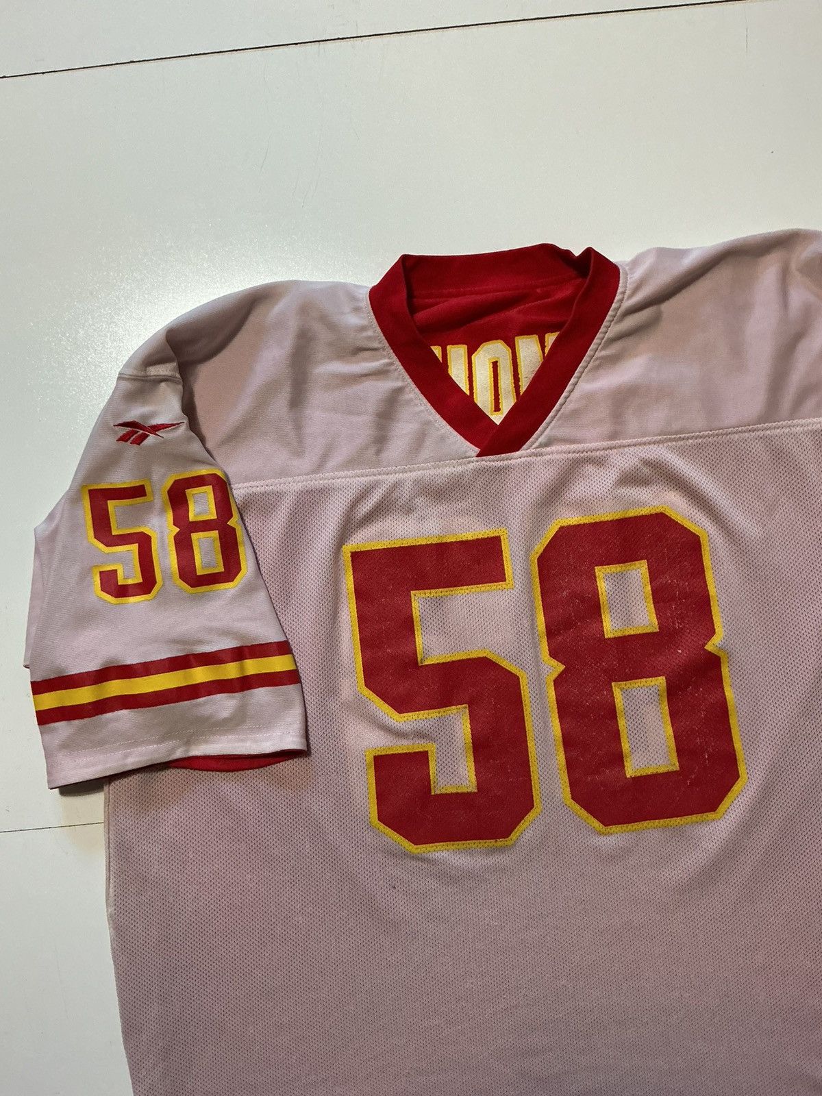 Reebok Reebok Kansas City Chiefs Derrick Thomas NFL Football Jersey Size US XXL / EU 58 / 5 - 11 Thumbnail