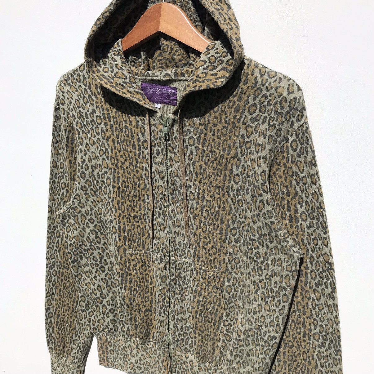 Japanese Brand Nepenthes Co Hoodie Leopard Nepenthes New York SunFaded Size US S / EU 44-46 / 1 - 6 Thumbnail