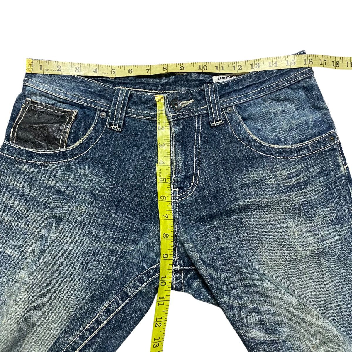 semanticdesign Semantic Design Twin Guns Denim Flare Jeans Distressed Size US 32 / EU 48 - 17 Thumbnail