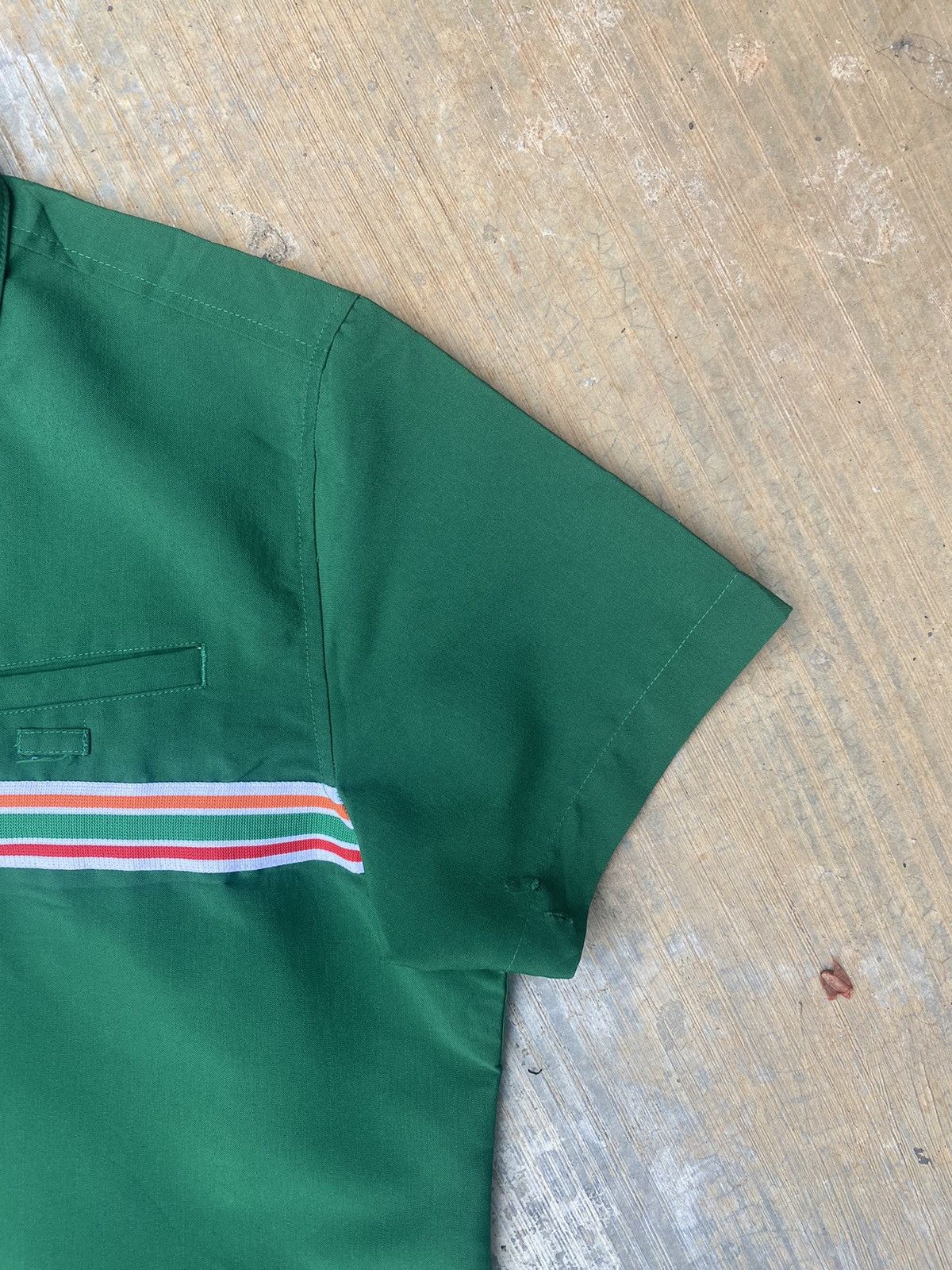 Uniform Wares × Vintage Vintage 7-Eleven Woven Spellout Workshirt Size US M / EU 48-50 / 2 - 5 Thumbnail