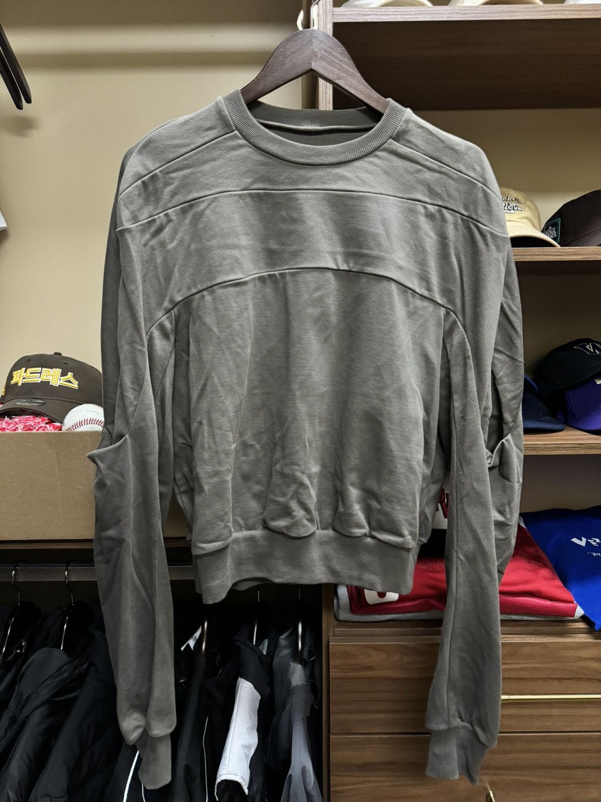 Rick Owens Rick Owens SS23 Fogachine Grey Sweater Size M / US 6-8 / IT 42-44 - 1 Thumbnail