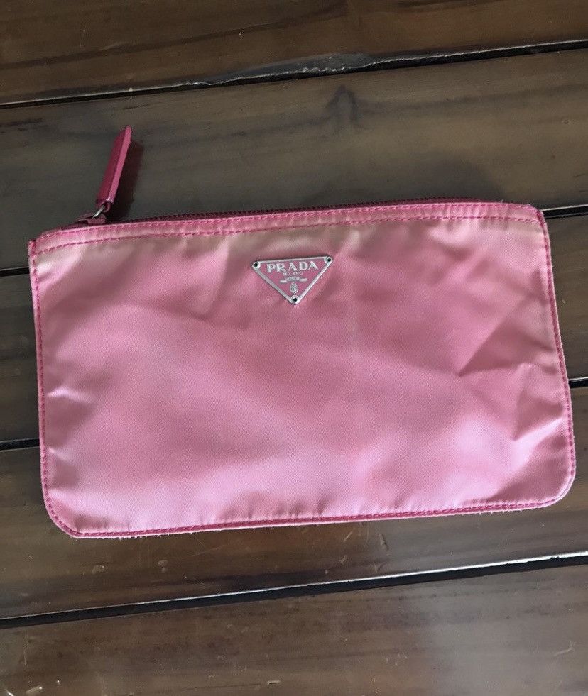 Prada Vintage Prada Nylon Clutch bag Size ONE SIZE - 2 Thumbnail