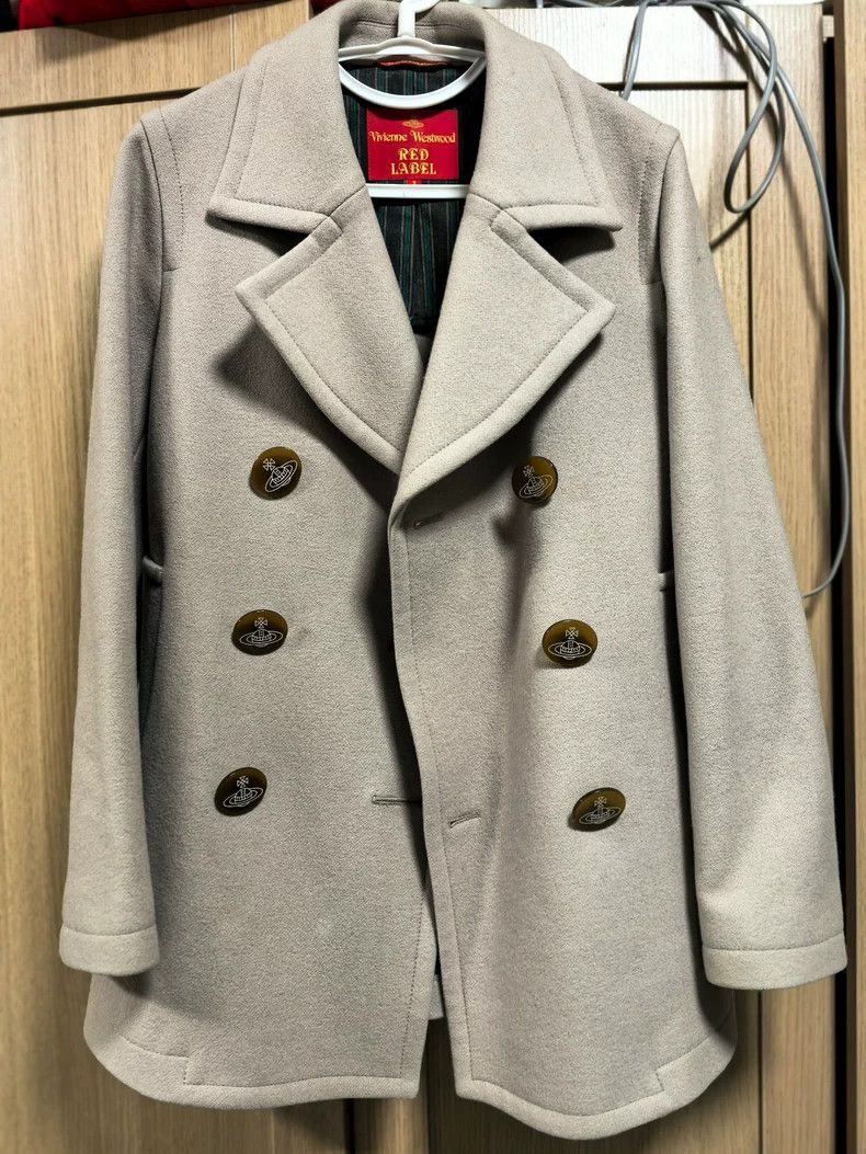Vivienne Westwood Vivienne Westwood size3 Double pinstripe tweed coat for lad Size M / US 6-8 / IT 42-44 - 1 Thumbnail