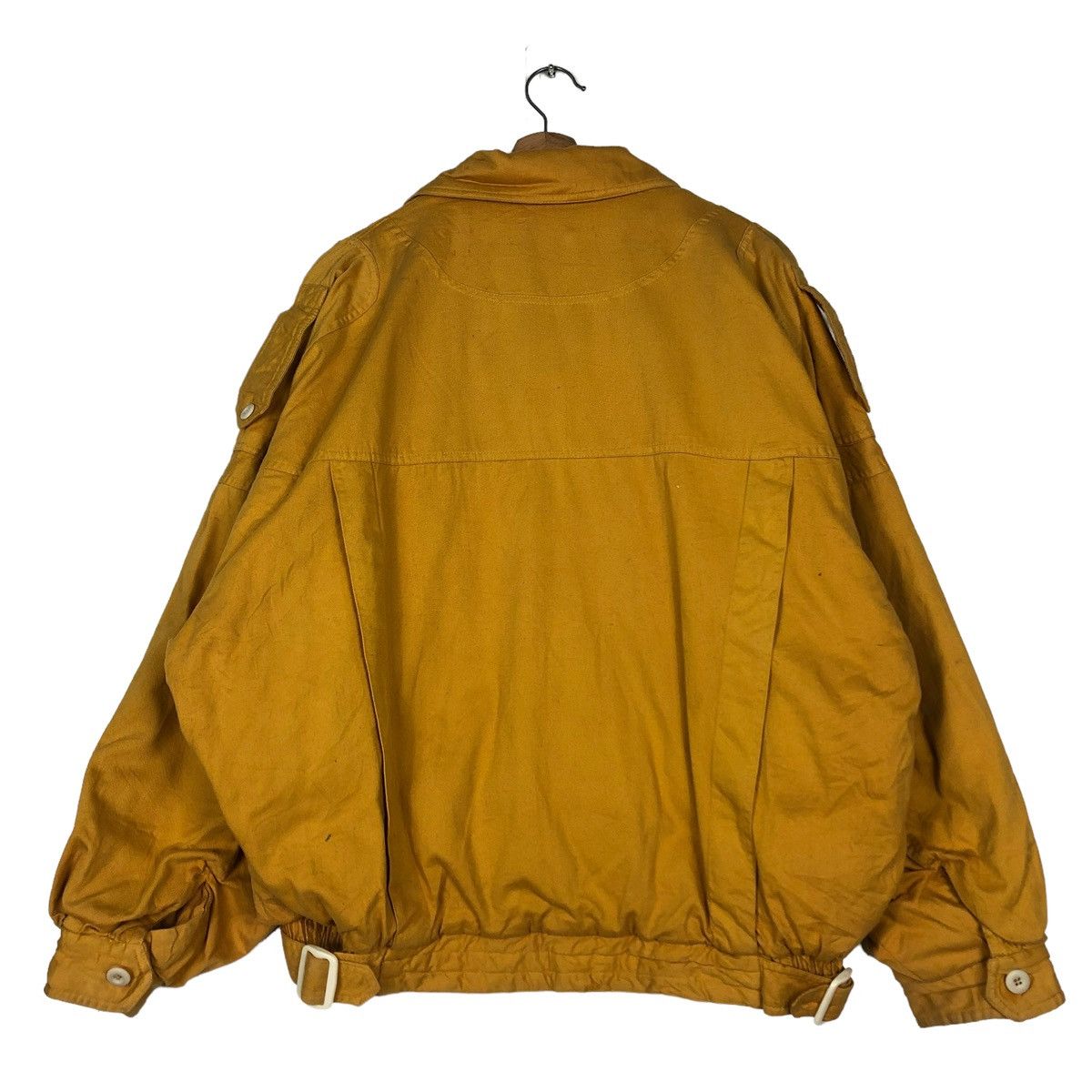 Japanese Brand 🔥VINTAGE BOMBER JACKET BIKER BONDAGE DESIGN HOLIDAYOUT Size US L / EU 52-54 / 3 - 8 Thumbnail