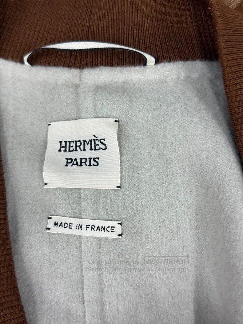 Hermes Hermes Gold Brown Cashmere Vest Size XXS / US 00 / IT 34 - 4 Thumbnail