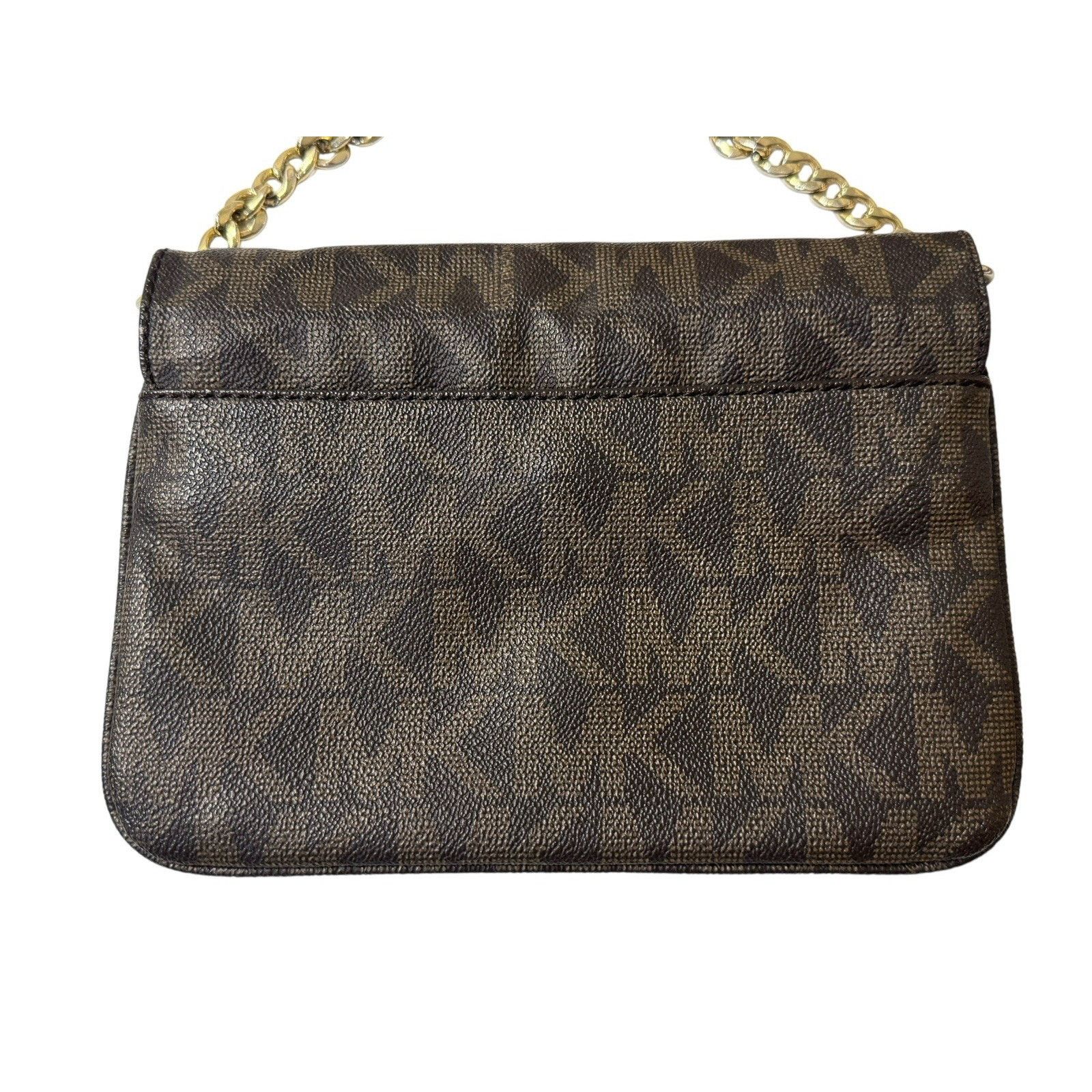Michael Kors MICHAEL KORS Fulton Flap Gusset Crossbody Bag Purse RARE Size ONE SIZE - 6 Thumbnail