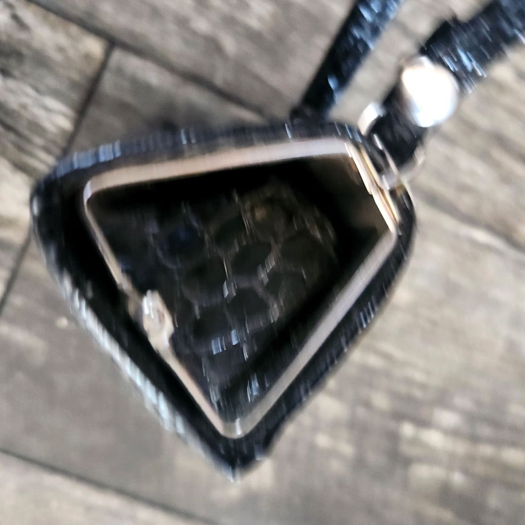 Vintage Black Mini Tote Bag Makeup Purse Key Chain Change 4" Strap Size ONE SIZE - 6 Thumbnail