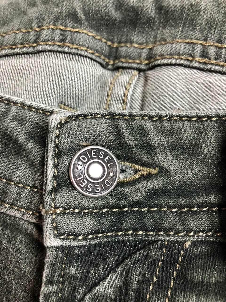Diesel × Vintage Vintage Y2K Diesel THOMMRE-SP denim faded stretwear style Size US 32 / EU 48 - 18 Thumbnail