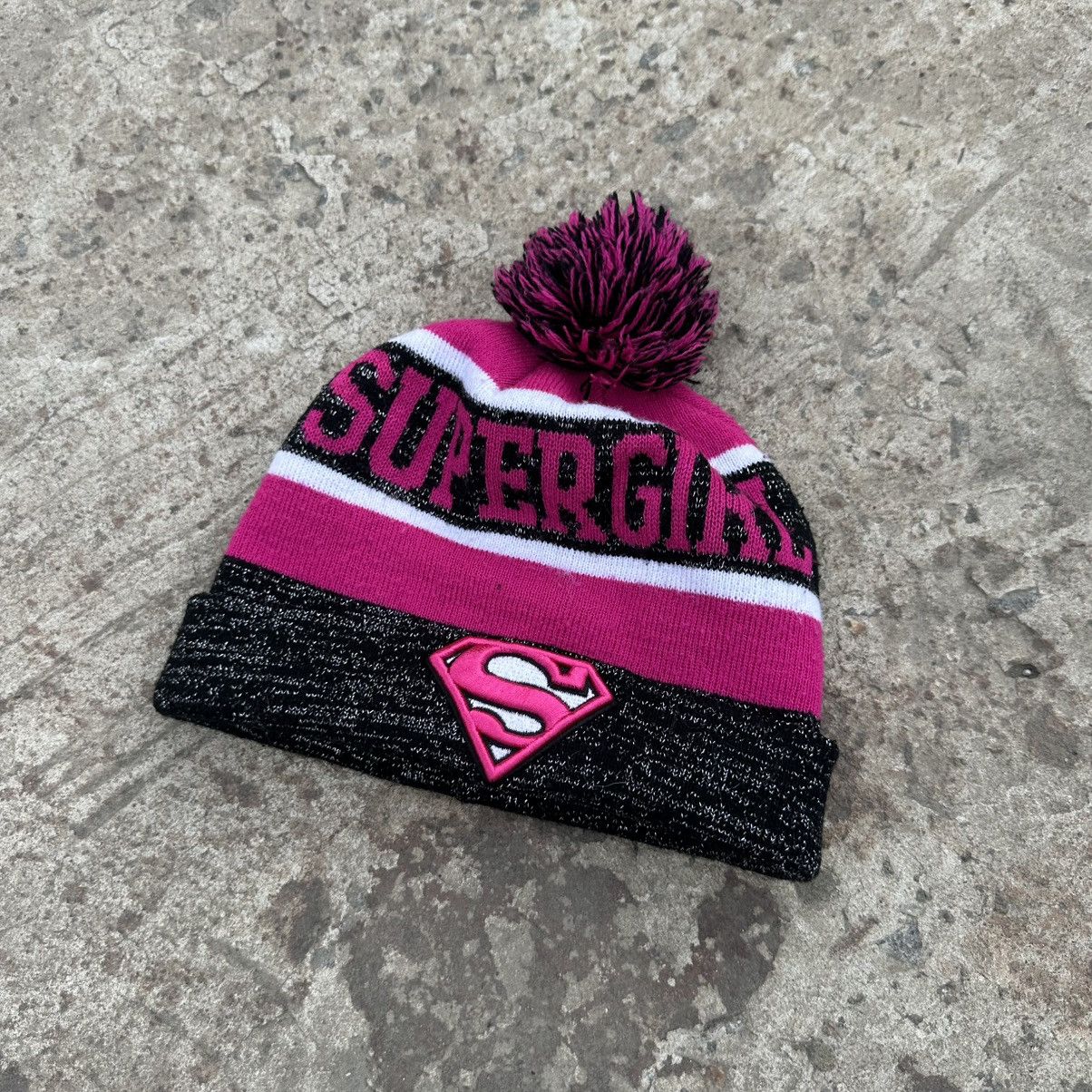 Japanese Brand × Vintage Vintage Japanese Style Warm Hat Super Girl Y2K 00s Joke Size ONE SIZE - 2 Thumbnail
