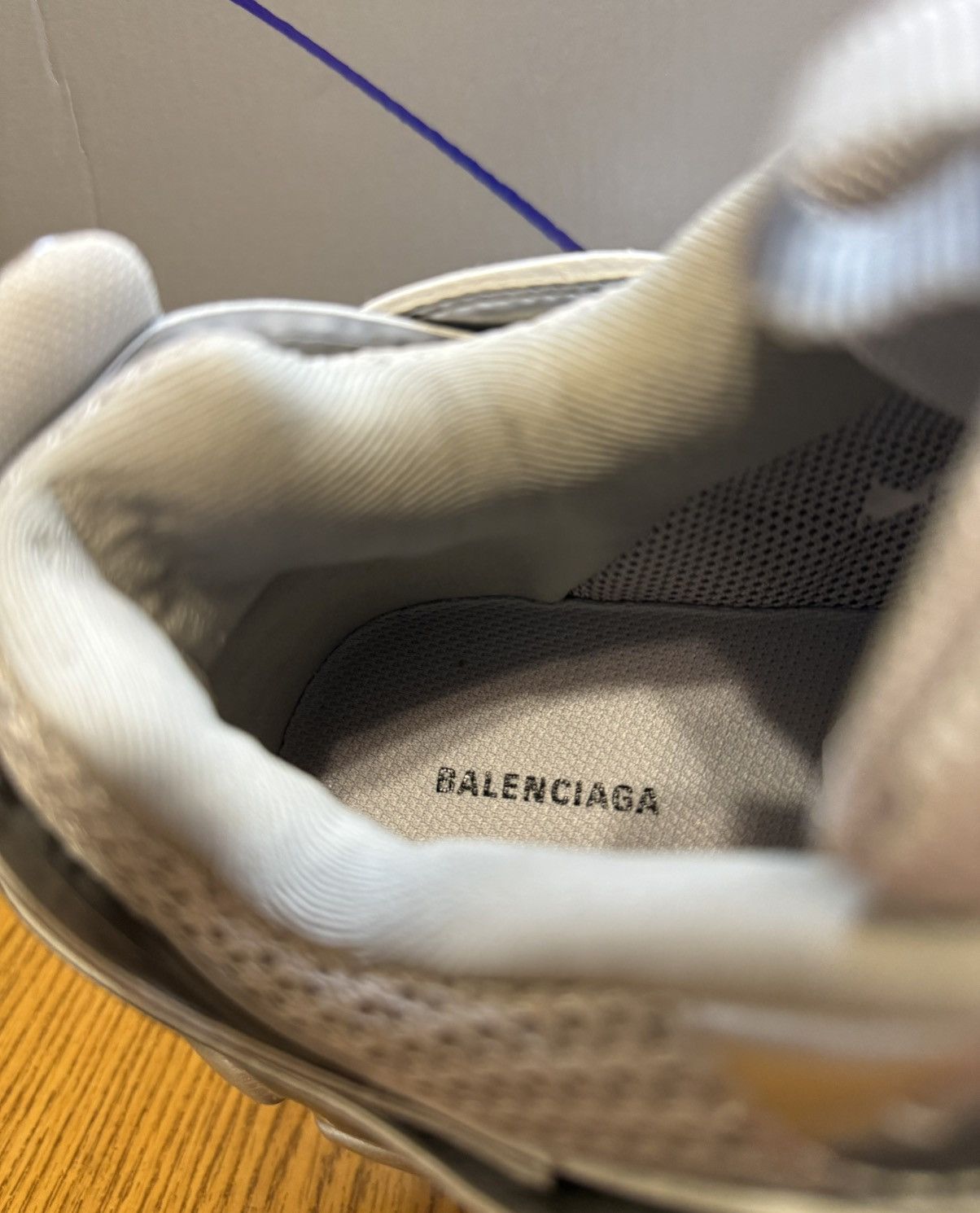 Balenciaga Balenciaga Track Sneaker (Metallic) Size US 9 / EU 42 - 8 Thumbnail