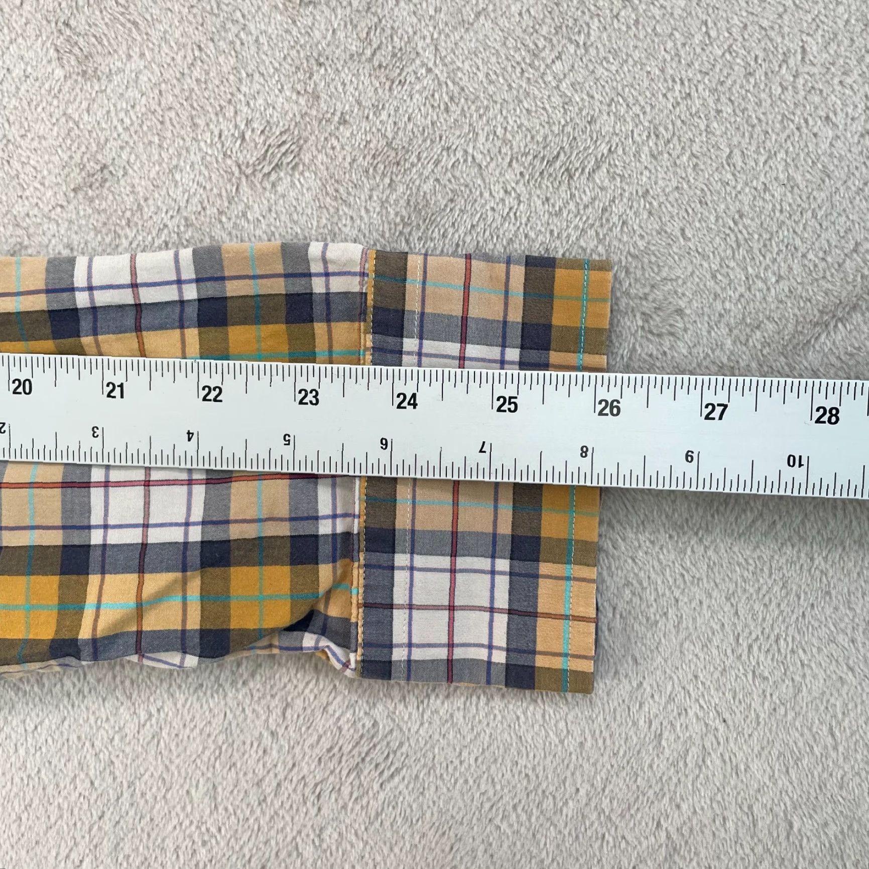 Billy Reid Billy Reid Tuscumbia Shirt Men Large Multicolor Plaid Button-Up Long Sleeve Casual Preppy Size US L / EU 52-54 / 3 - 7 Thumbnail