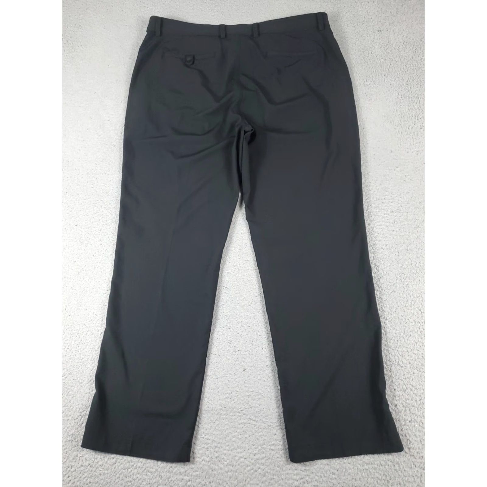 Vintage Greg Norman Black Chino Pants Mens 38x30 Flat Front Casual Trousers Size US 38 / EU 54 - 7 Thumbnail