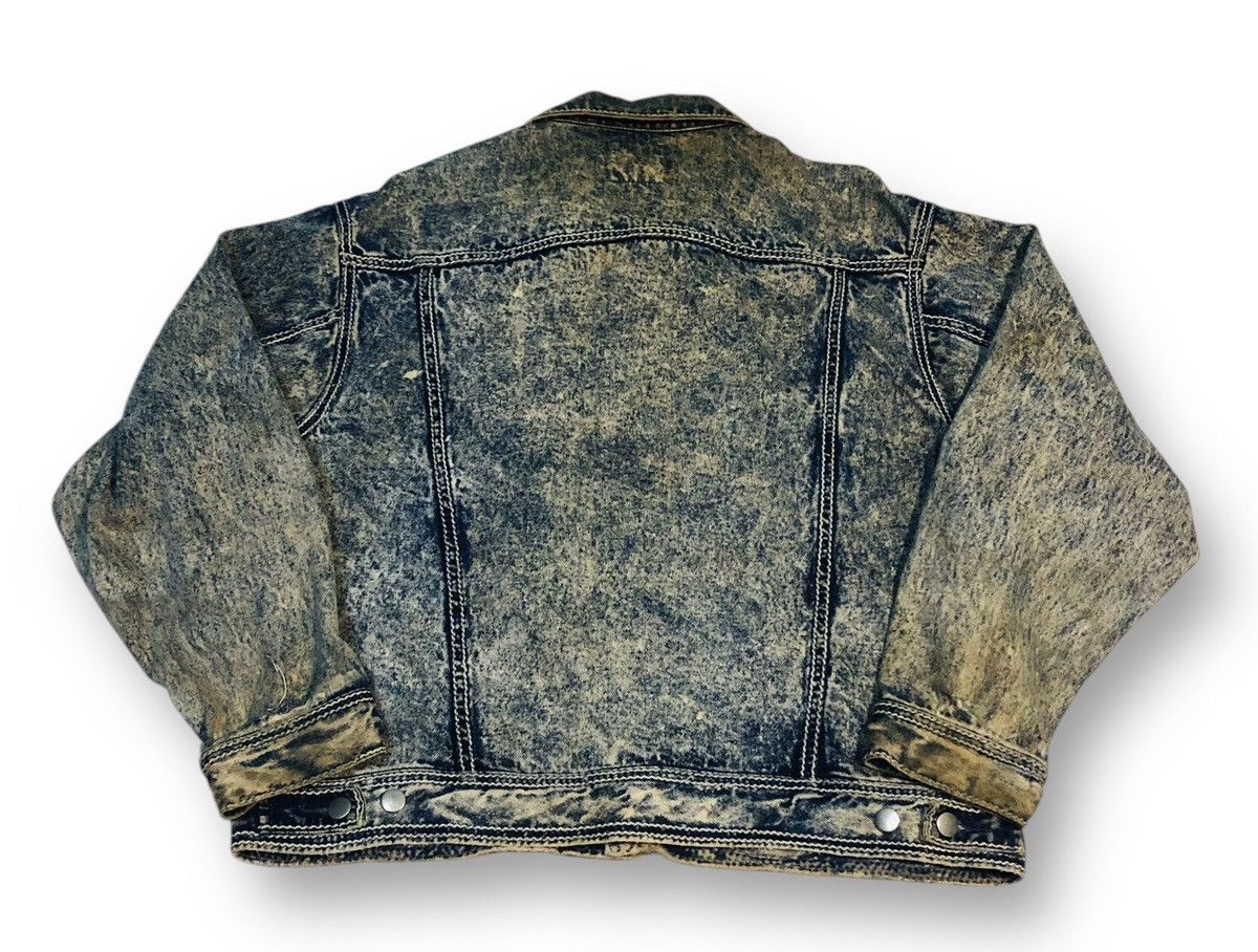 Vintage Distressed Denim Jacket (5) Size US L / EU 52-54 / 3 - 2 Thumbnail