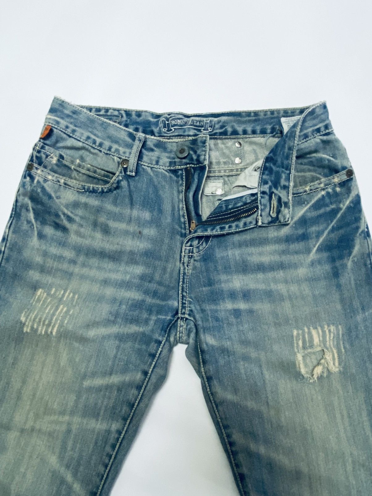 Robins Jeans DISTRESSED ROBIN'S JEANS Size US 31 - 6 Thumbnail