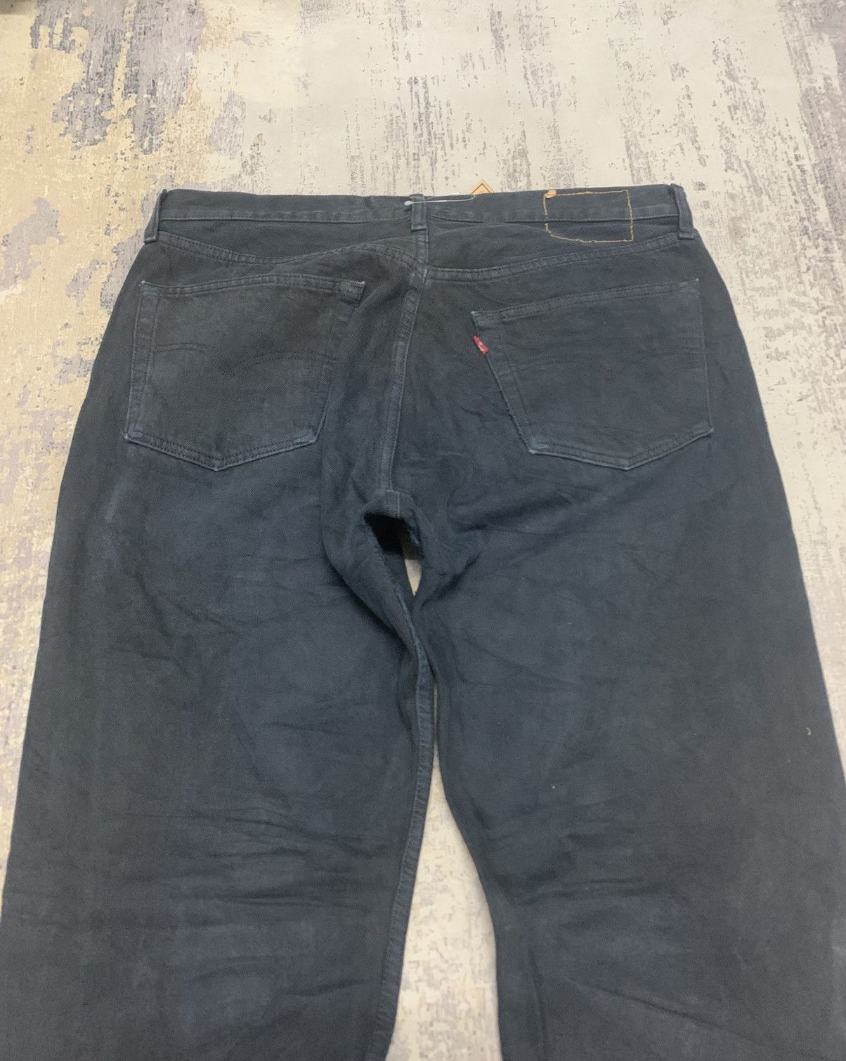 Levi's Vintage 90s Levi's 501 Faded Black Wash Jeans Size US 37 - 8 Thumbnail