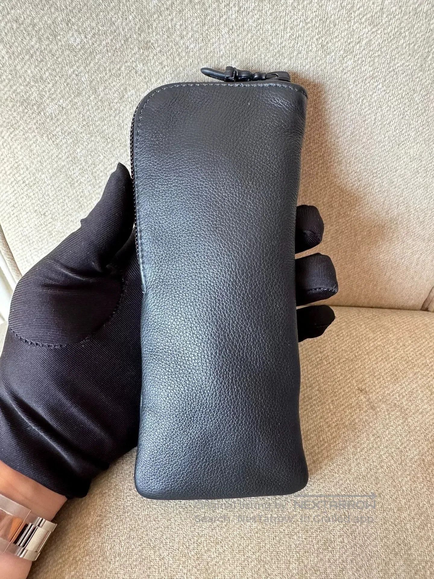 Chrome Hearts Chrome Hearts Cross Leather Patchwork Glasses Case. Size ONE SIZE - 3 Thumbnail