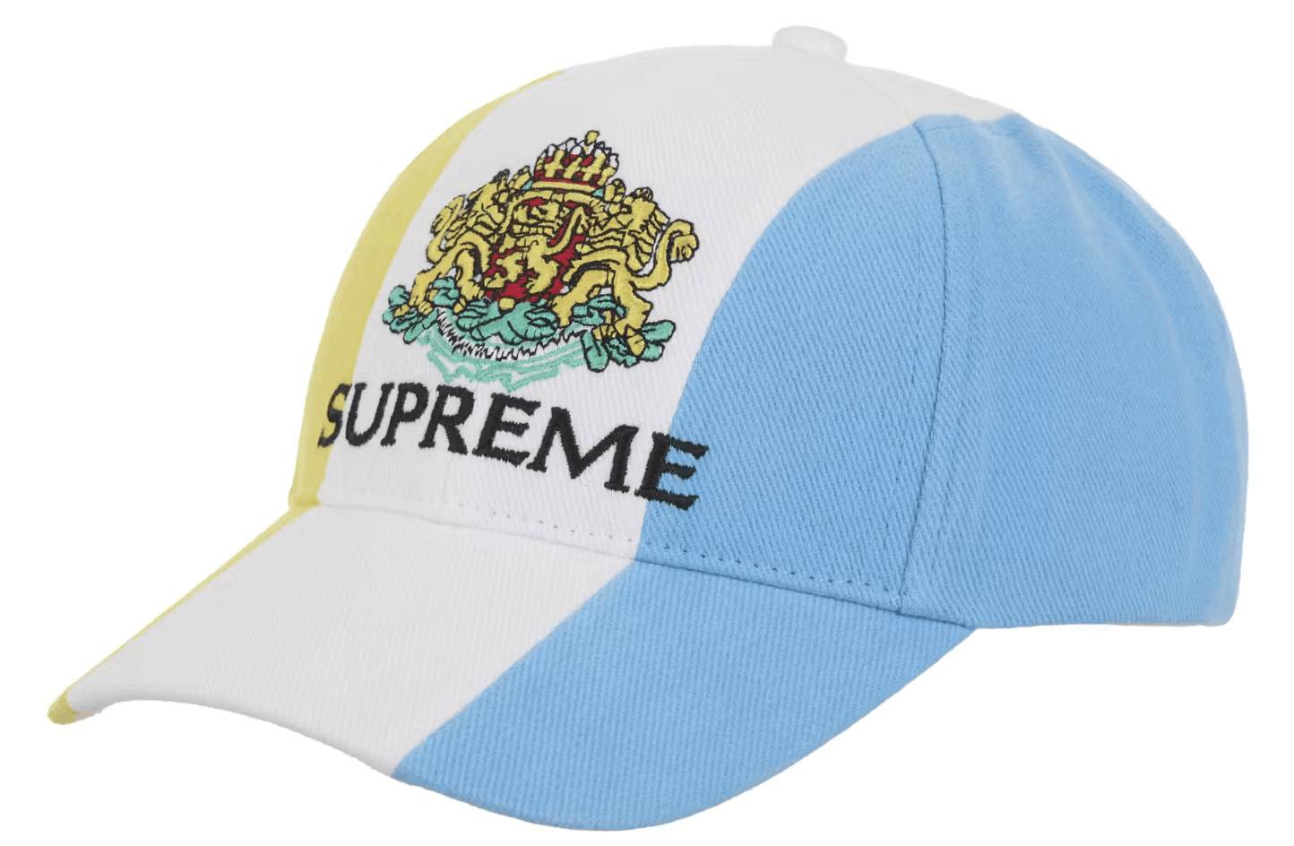 Supreme Supreme Crest 6-Panel (SS25) White Sz Adjustable Size ONE SIZE - 2 Thumbnail