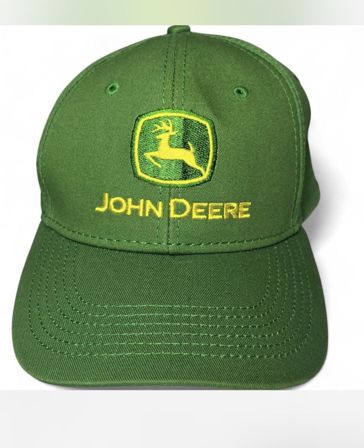 John Deere John Deere Green Classic Logo Baseball Cap (One Size) Size ONE SIZE - 3 Thumbnail