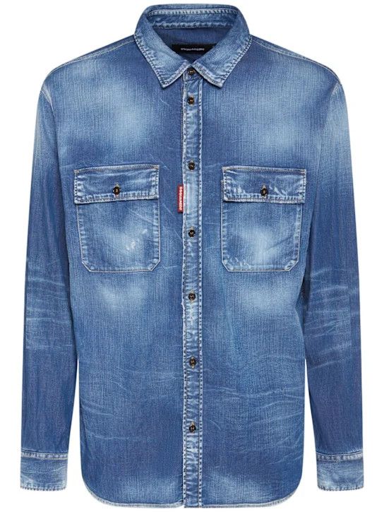 Dsquared2 o1lsvrm0425 Shirt in Navy Size US S / EU 44-46 / 1 - 1 Thumbnail