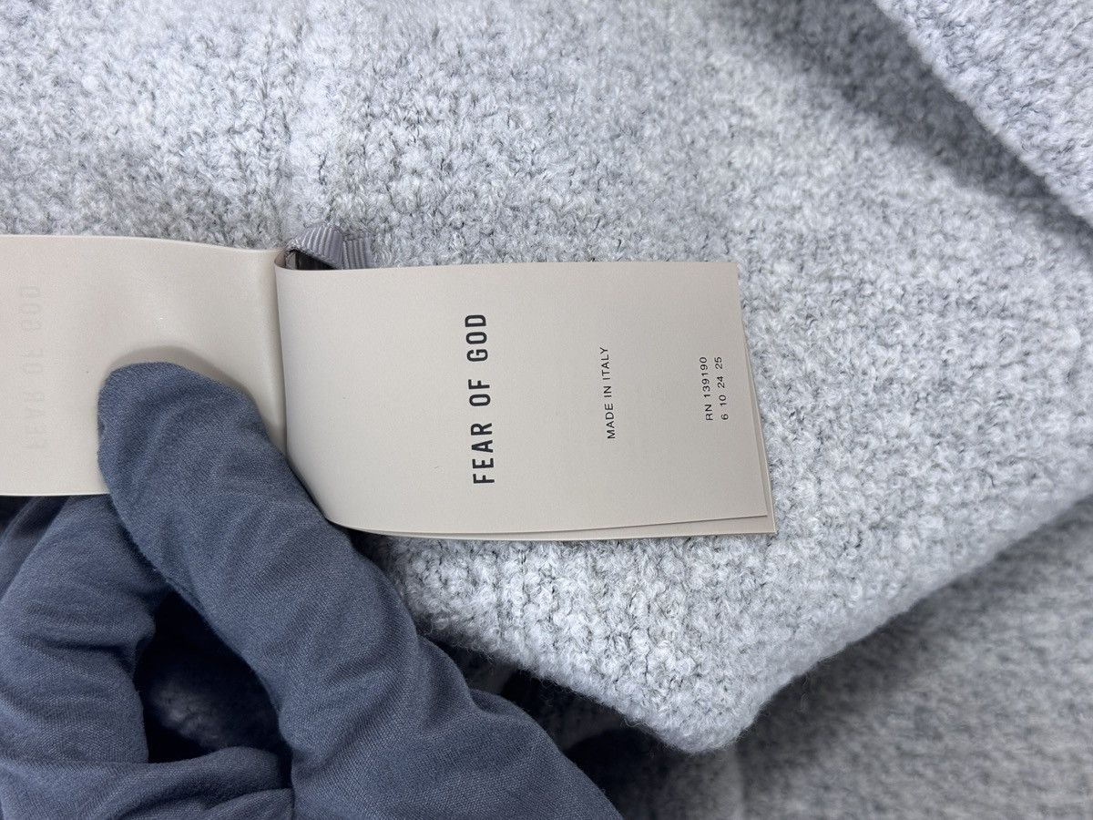 Fear of God EIGHT COLLECTION OVERSIZED INTARSIA KNIT SWEATER Size US XXL / EU 58 / 5 - 7 Thumbnail