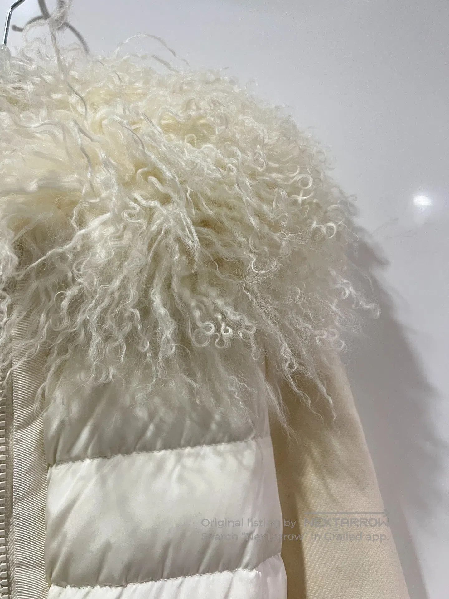 Moncler Moncler Annette lamb wool Long down jacket| Size S / US 4 / IT 40 - 6 Thumbnail