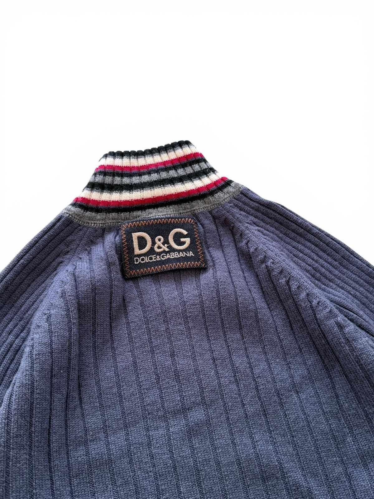 Dolce & Gabbana 2000s Dolce & Gabbana Wool Knit Zip Sweater Size US M / EU 48-50 / 2 - 3 Thumbnail