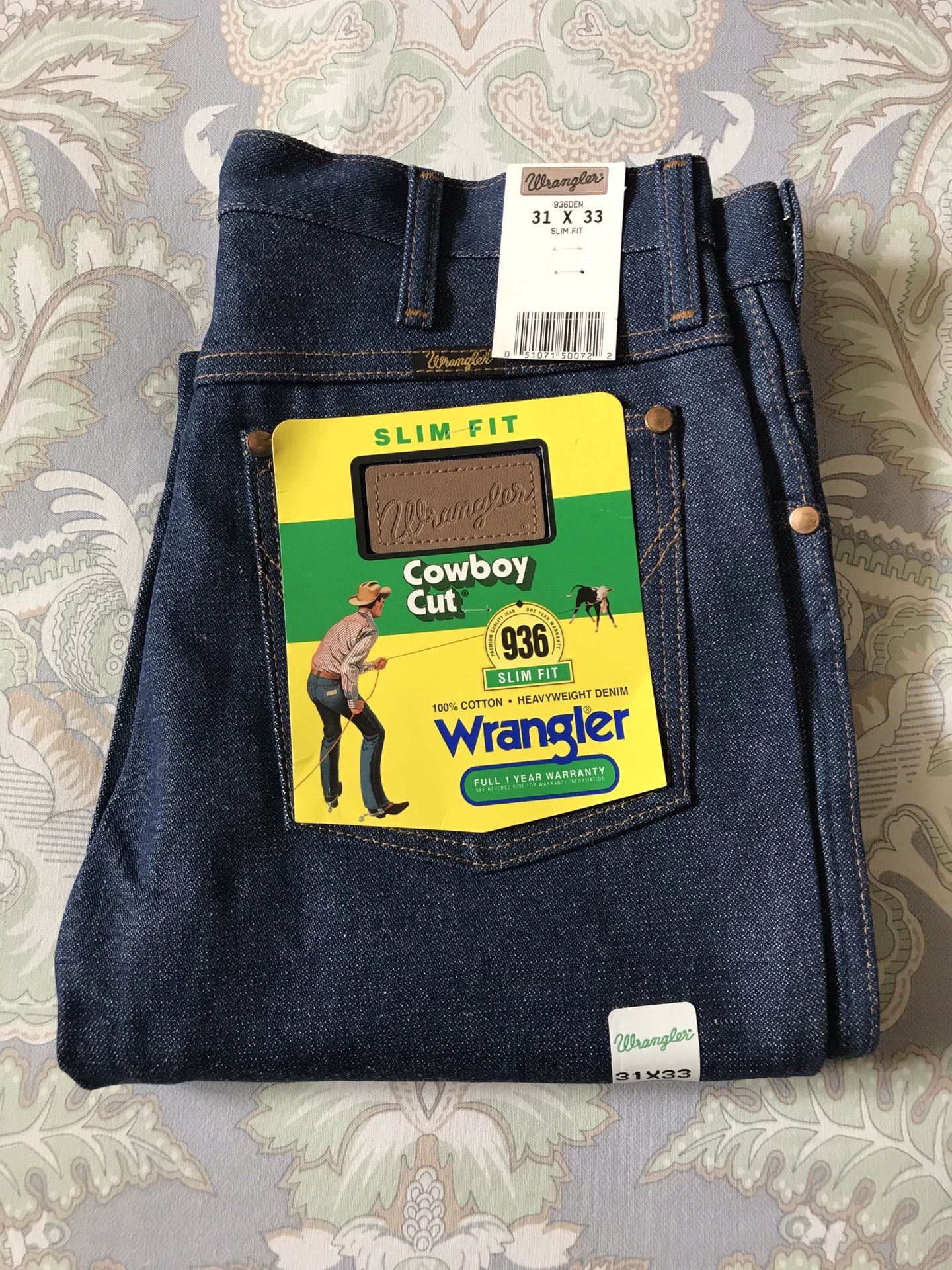 Wrangler 90s Wrangler 936DEN Jeans W31L33 Size US 31 - 1 Thumbnail